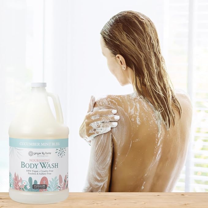 Ginger Lily Farms Botanicals Nourishing Body Wash, 100% Vegan & Cruelty-Free - Image 7