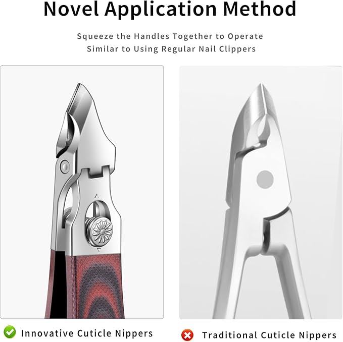 Professional Stainless Steel Cuticle Nippers - Image 6