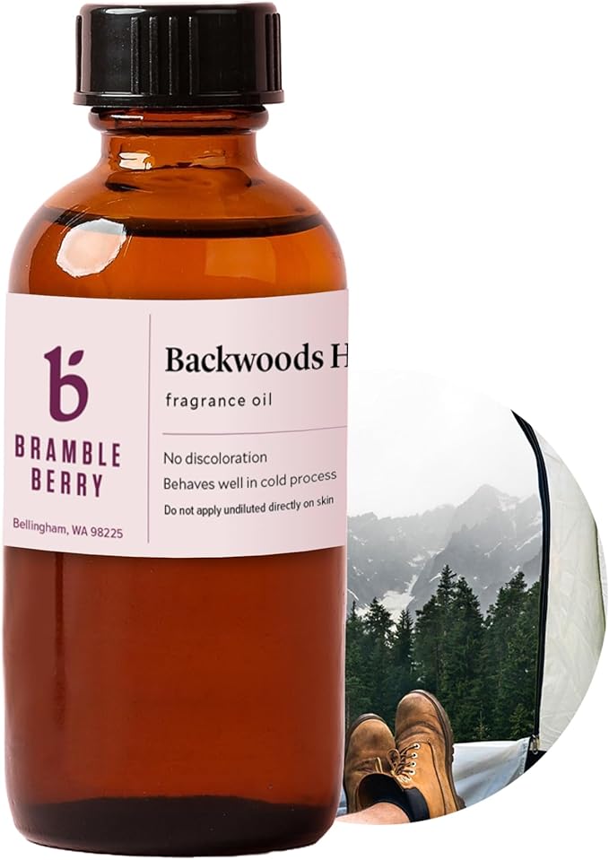 Bramble Berry Backwoods Hike Fragrance Oil 2 oz | Earthy Cedar, Patchouli & by BrambleBerry