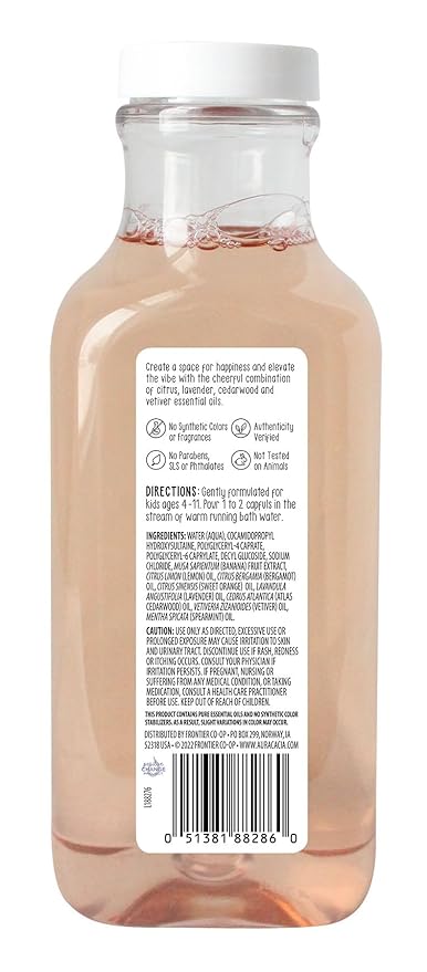 Aura Cacia Kids Uplifting Bubble Bath 13 fl oz - Image 2