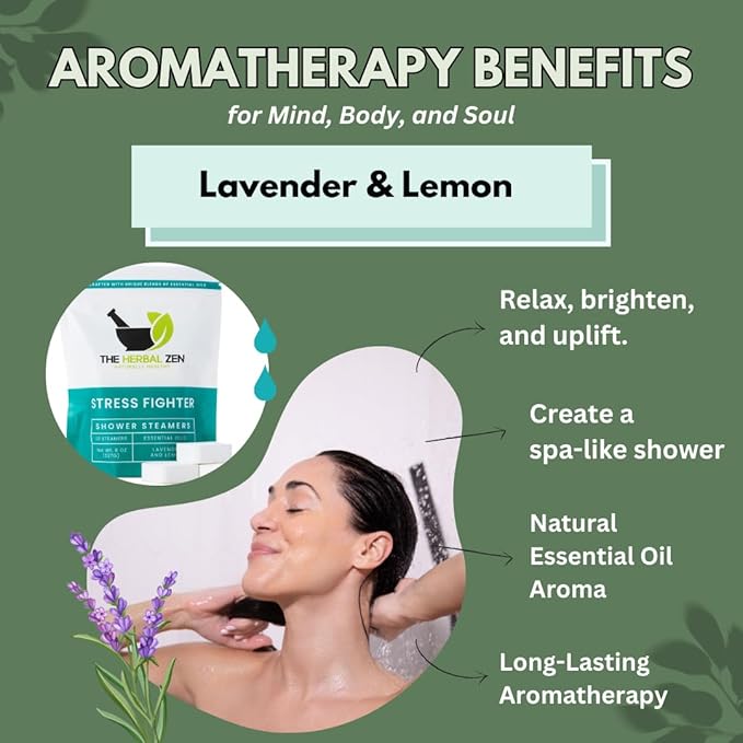 Stress Fighter Shower Steamers Aromatherapy - Image 3