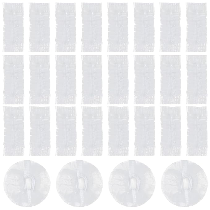200PCS Disposable Ear Covers for Shower, Waterproof Plastic Ear-Protectors for by Unknown