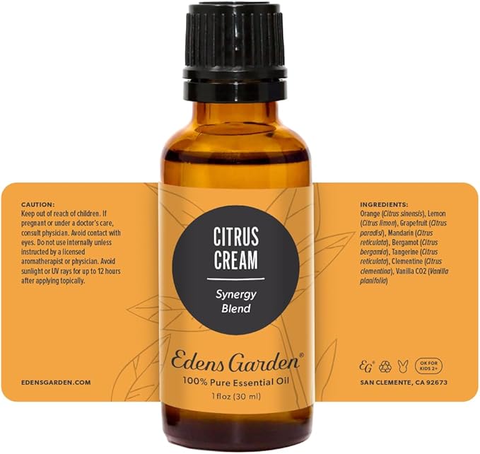 Edens Garden Citrus Cream Essential Oil Blend- 100% Pure Premium Grade - Image 9