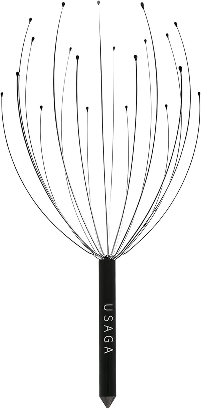 USAGA 20 Fingers Head Massager Scalp Massager Head Scratcher Extendable Back - Image 9