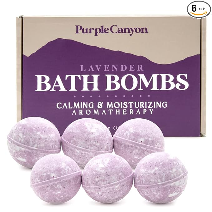 Purple Canyon Lavender Bath Bombs by PurpleCanyon