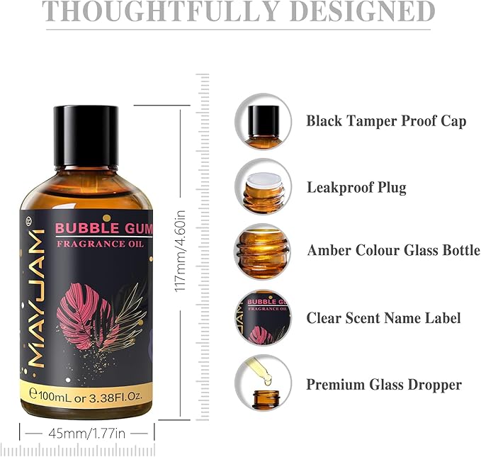 MAYJAM 100ML/3.38FL.OZ Bubble Gum Fragrance Oils - Image 8