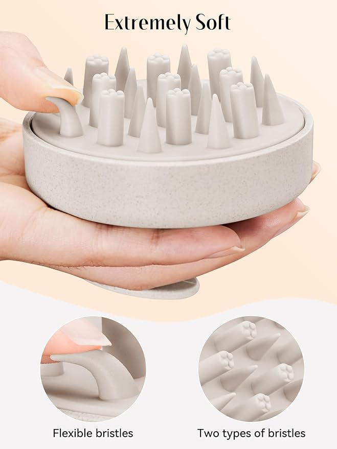 HEETA Hair Scalp Massager for Hair Growth, Shampoo Brush, Scalp Scrubber - Image 2