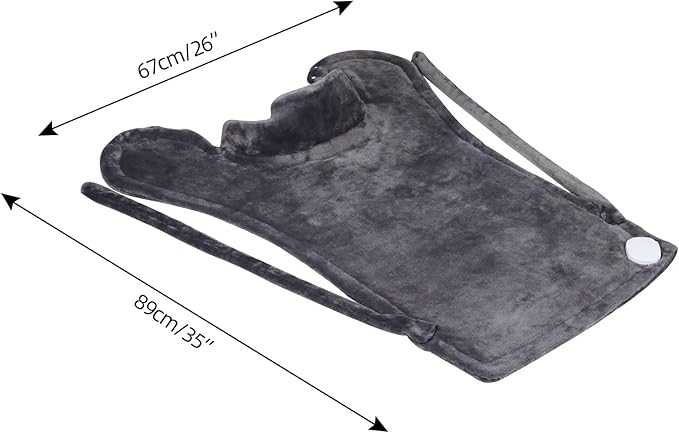 Ruqiji 26" x 35" Neck&Shoulder&Back Heating Pad with12 Temperature Settings - Image 2