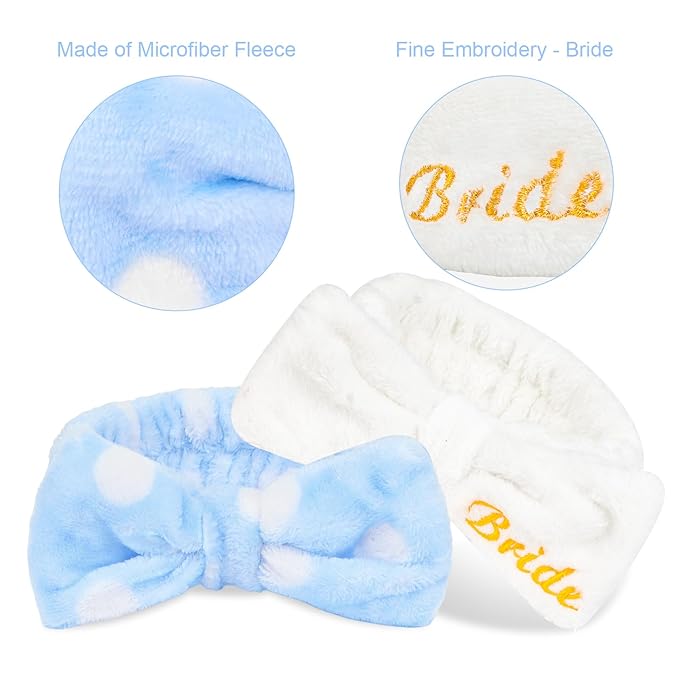 CIEHER Spa Headbands for Bachelorette Party Favors, Bachelorette Gifts for - Image 2
