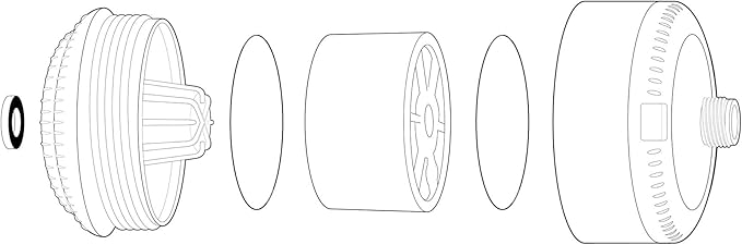 Sprite SL2-BN Universal Slim-Line2 Shower Filter, Brushed Nickel - Image 2