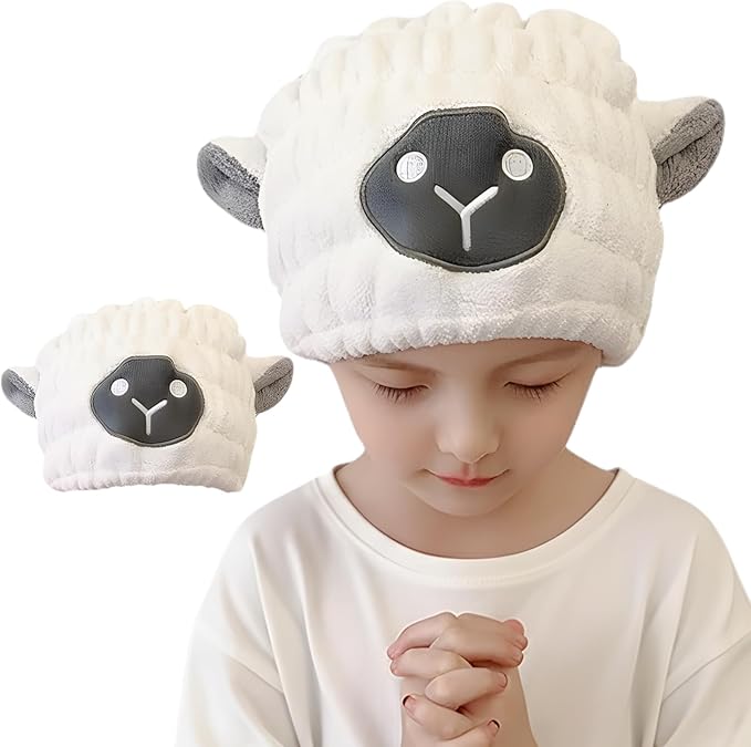 Microfiber Hair Towel Wrap for Kids, Absorbent Quick Girls Boys Hair Drying by LCBD