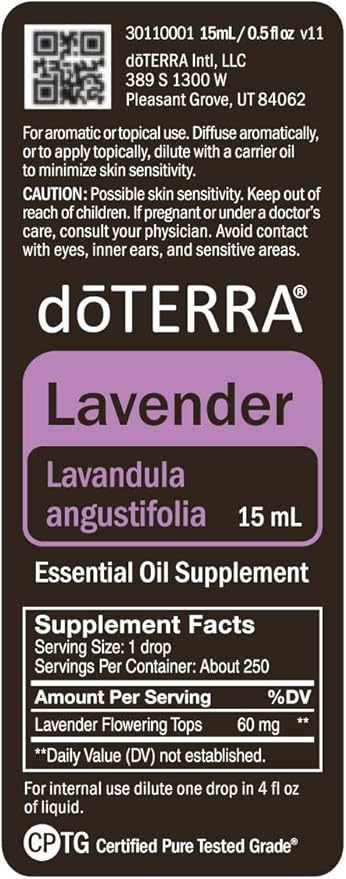 doTERRA Lavender Essential Oil - 15 ml - 2 Pack - Image 8