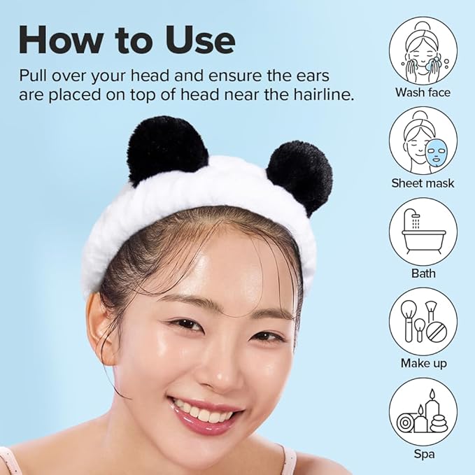 I DEW CARE Face Wash Headband - Image 4
