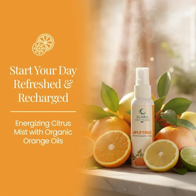 Uplifting Aromatherapy Shower Spray – Energizing Citrus Mist - Image 6