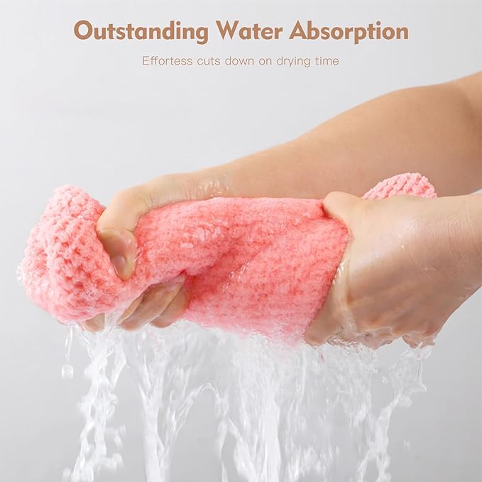 OEAGO Microfiber Hair Towel for Women: Gifts for Teen Girls Kids Girlfriends - Image 6