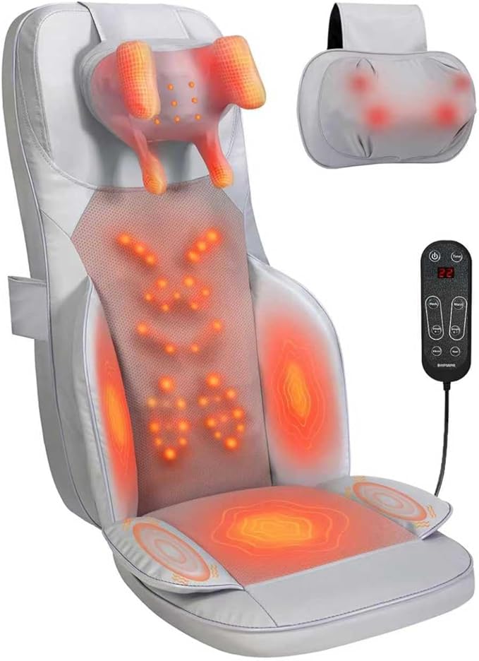 Shiatsu Neck and Back Massage Cushion by BWPIWPR
