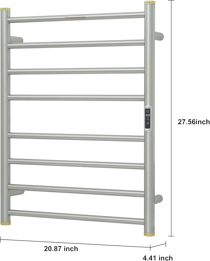 Electric Towel Warmer Rack, Heating Towel Warmer, Timer & Temperature Control - Image 5