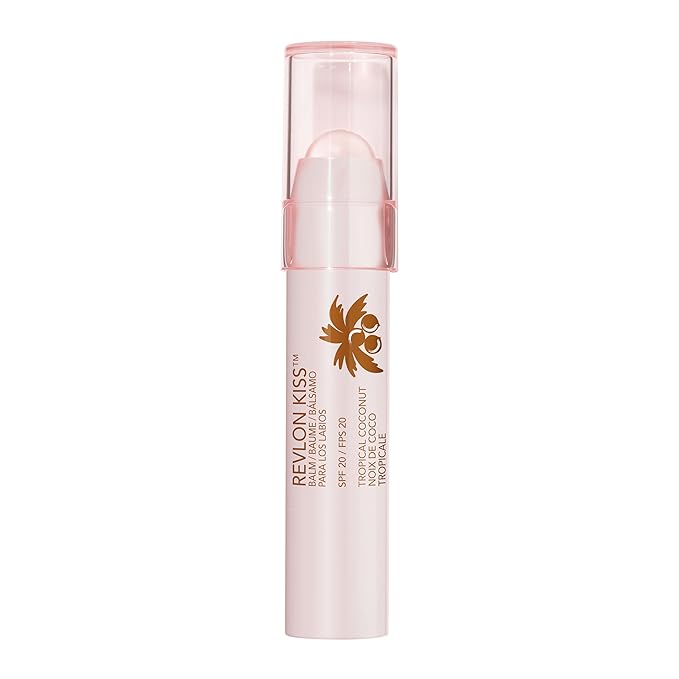 Revlon Tinted Lip Balm, SPF 20, Natural Fruit Oils | Tropical Coconut | Pack of - Image 6