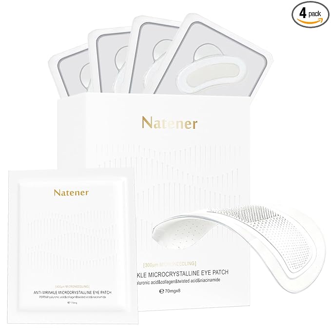 4 pairs PDRN Micro Eye Patches, Under Eye Patches by Unknown