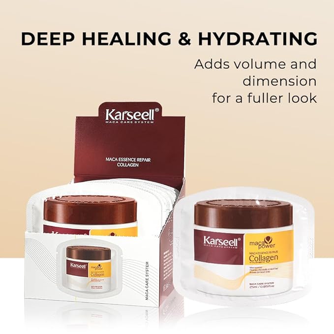 Karseell Collagen Hair Treatment Deep Repair Conditioning Argan Oil Collagen - Image 7