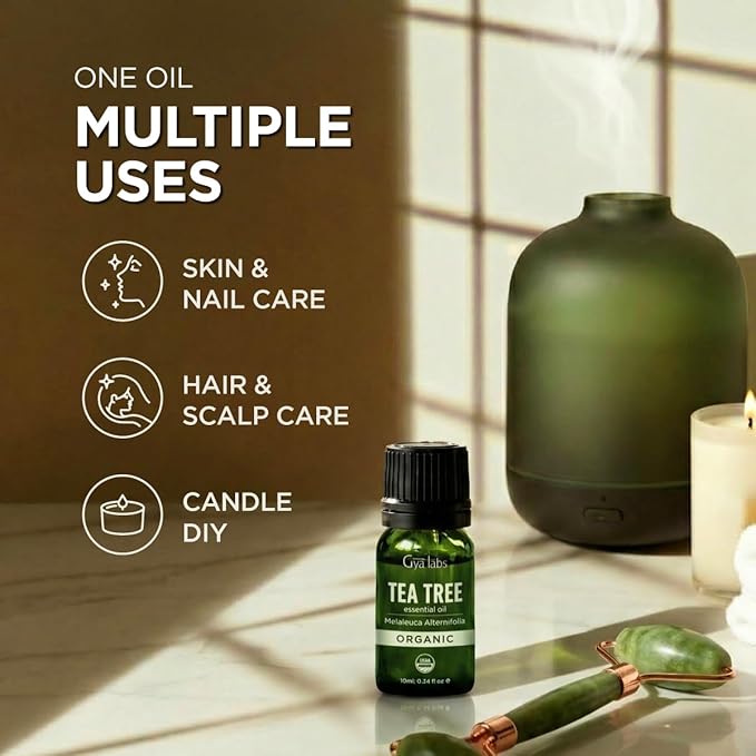 Gya Labs USDA Organic Tea Tree Essential Oil - Image 7