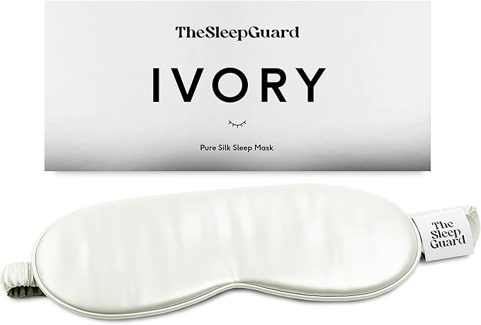 TheSleepGuard Pure Silk Sleep Mask Light Blocking Travel Essentials. Eye Masks by TheSleepGuard