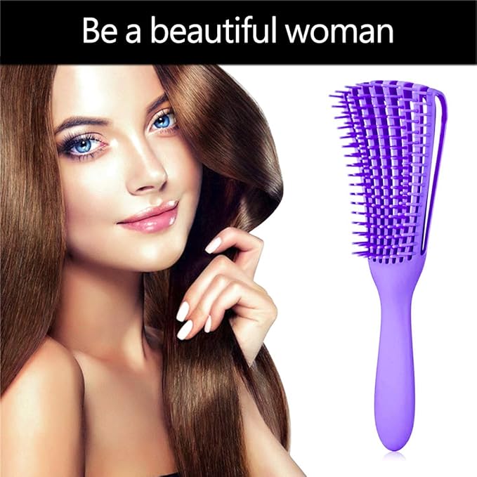 Hair Brush for Afro America/African Hair Textured 3a to 4c Kinky - Image 3