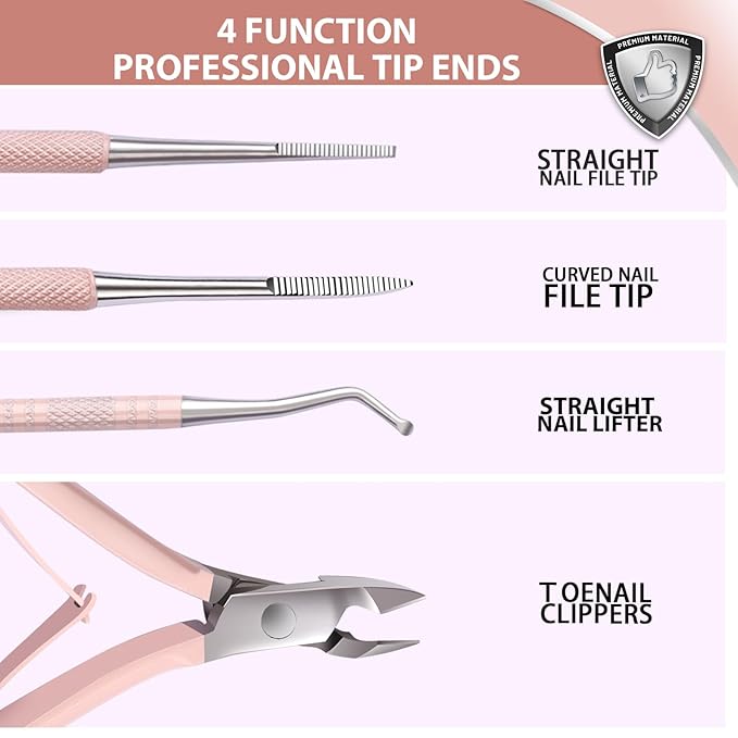 Teenitor Ingrown Toenail Tool, Pedicure Tools - Image 2