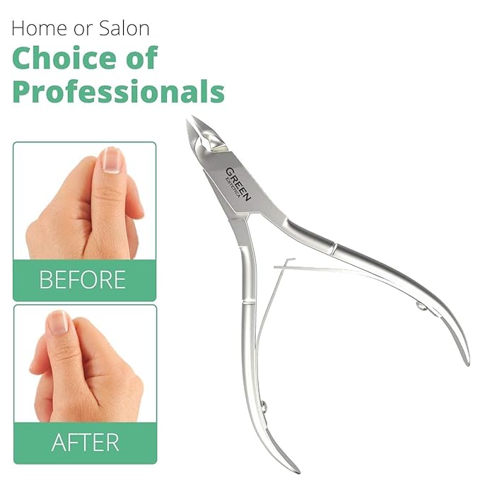 Professional Cuticle Trimmer Nail Cuticle Cutter Stainless Steel Cuticle Nippers - Image 2