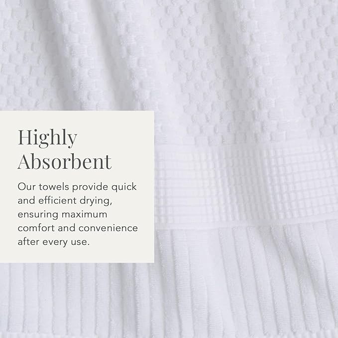 NY Loft 100% Cotton 2 Pack Bath Sheet Towel Set | Absorbent Quick-Dry Oversize - Image 7