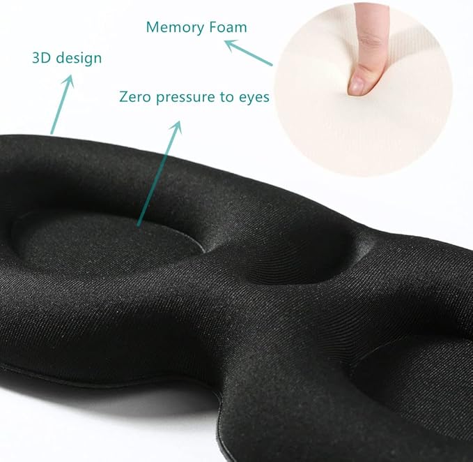 Tim & Tina 3D Sleep Eye Mask Blindfold - Image 2