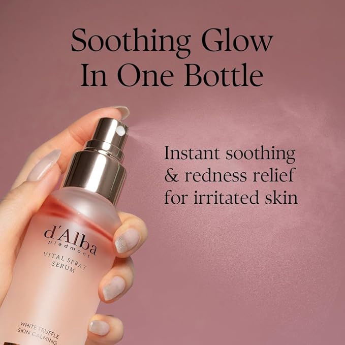 d'alba Piedmont White Truffle Vital Spray Serum, Vegan Skin Care, Calming and - Image 4