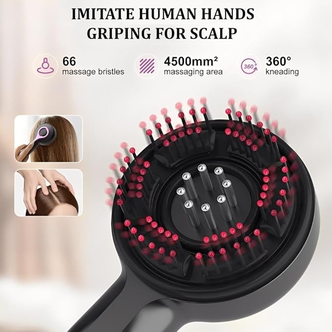 Electric Scalp Massager Comb, Scalp Brush - Image 3