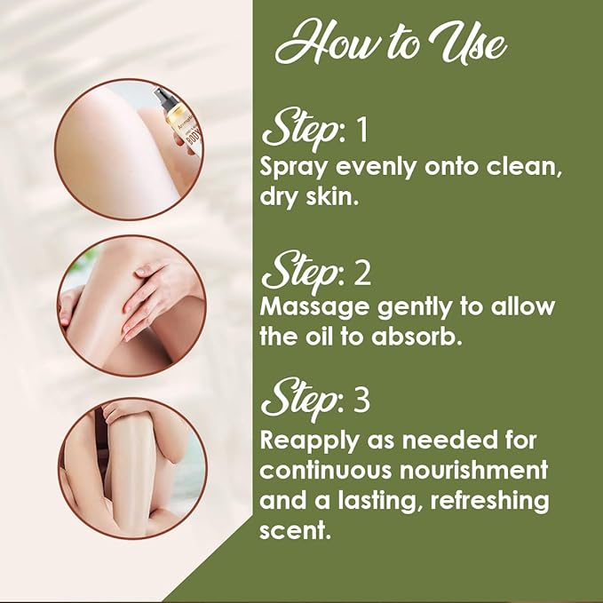 Aromatico Warm Vanilla Body Oil Mist - Image 5