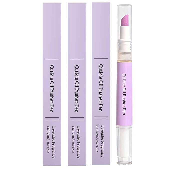 Ceramic Nail Polish Brush Pen, 2-In-1 Nail Cuticle Care Oil Pen, Nail Care Tool by Lcyiweu