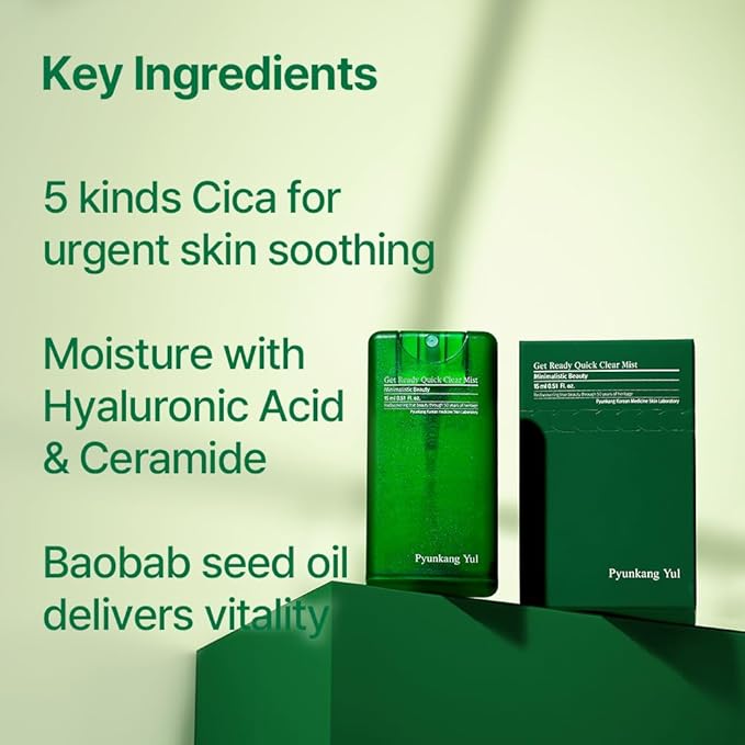 Pyunkang Yul PKY Ultimate Get Ready Quick Clear Mist - Image 6