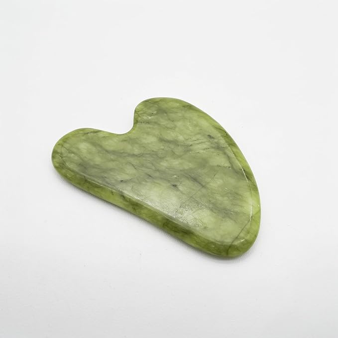 Chikoni 3 in 1 Ficial Face Ice Jade Roller and Gua Sha Tool, 100% Natural Real - Image 9