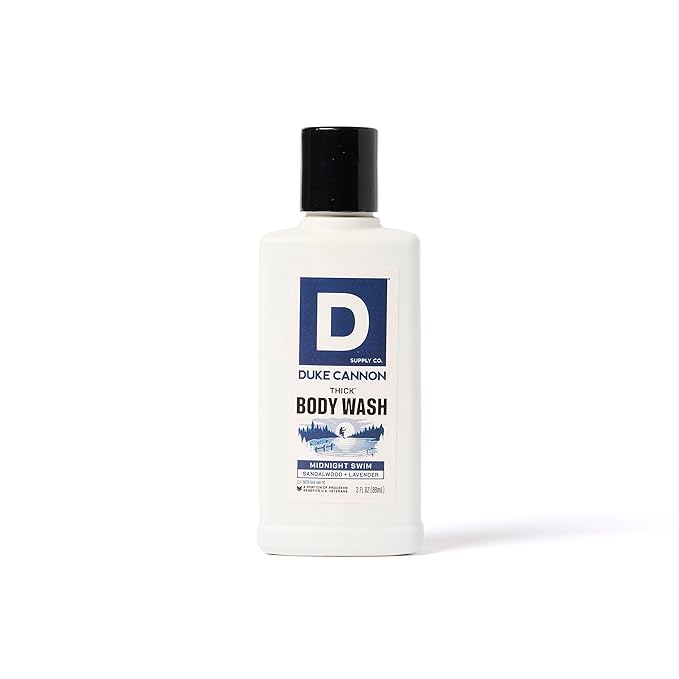 Duke Cannon THICK Body Wash for Men – High-Viscosity Shower Gel, Midnight Swim by DukeCannonSupplyCo