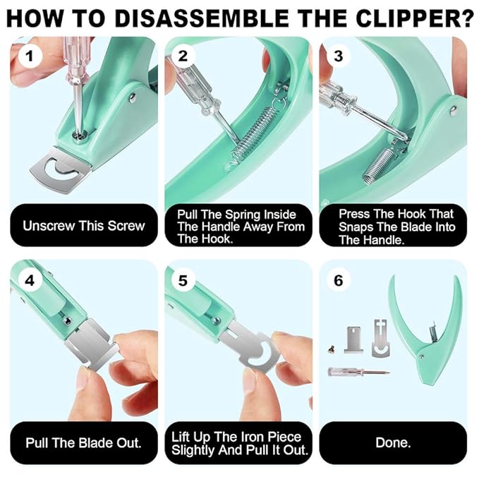 Green Adjustable Artificial Acrylic Fake Nail False Nail Tip Clipper Cutter - Image 4