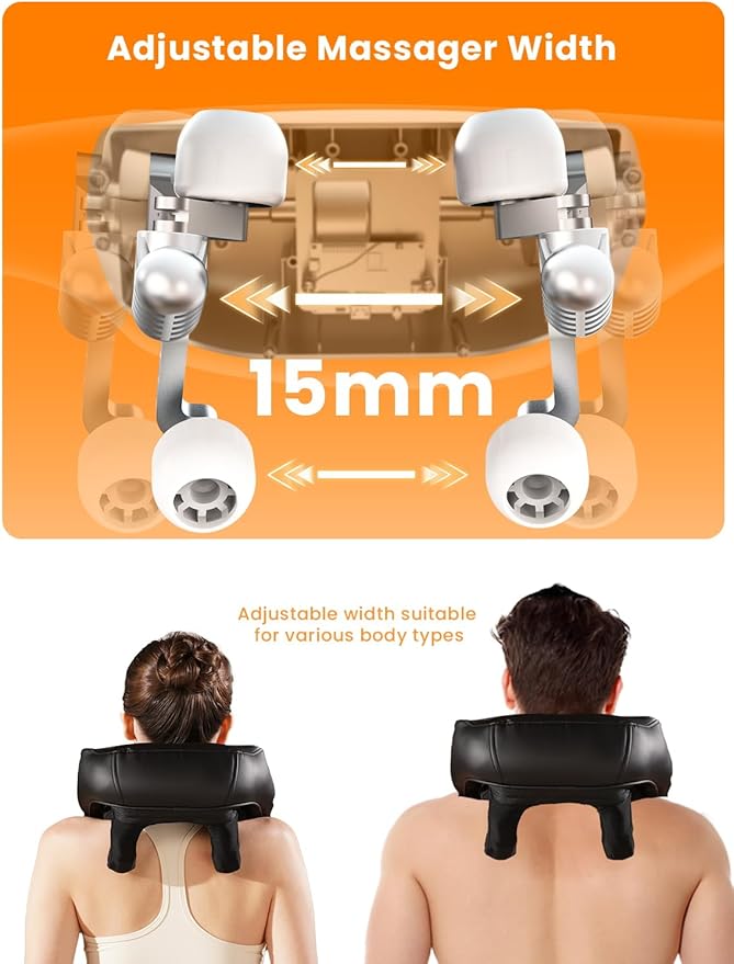 Cordless Neck and Back Massager - Image 3