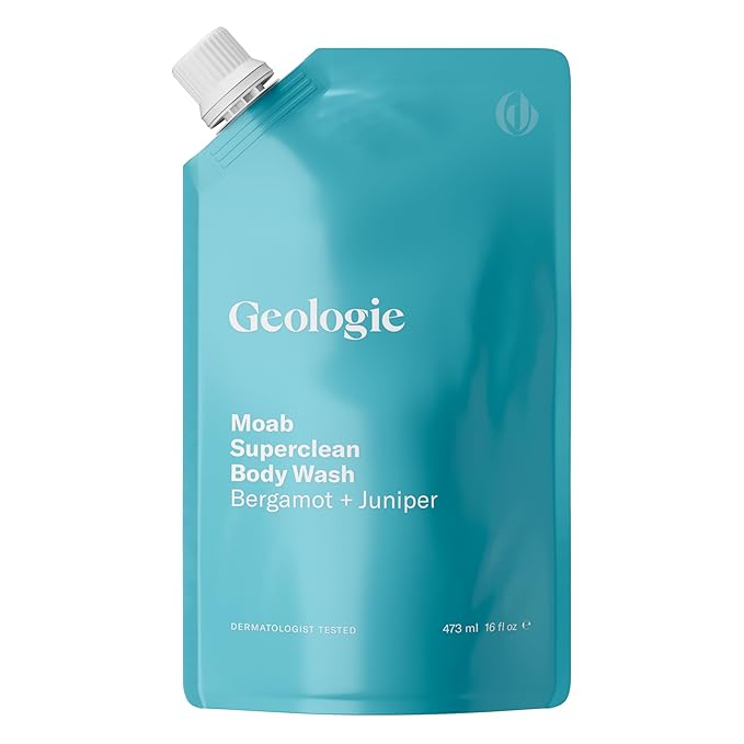 Geologie Moab Superclean Body Wash Refill Pack | Bergamot + Juniper | 16 fl oz - Image 3