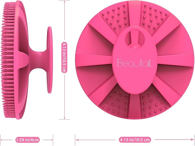 Silicone Body Scrubber 2 Pack, BEAUTAIL Shower Bath Scrubber, More Hygienic - Image 7