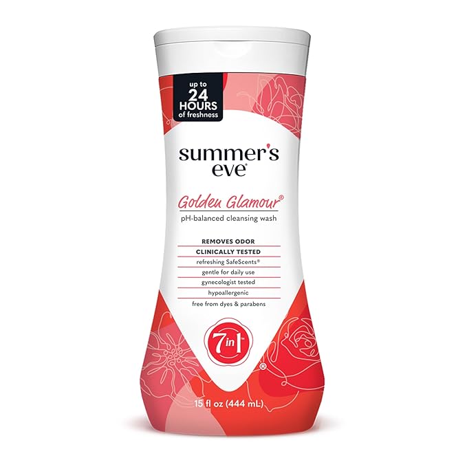 Summer's Eve Golden Glamour All-Over Daily Feminine Wash, pH-Balanced Body Wash by SummersEve