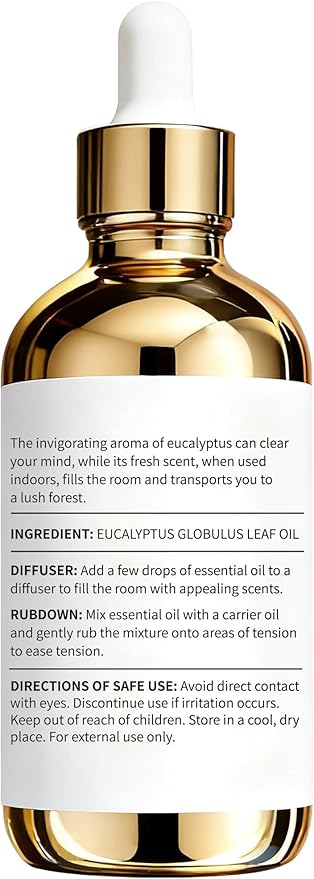 Eucalyptus Essential Oil 4 Fl Oz Made in USA - Image 7