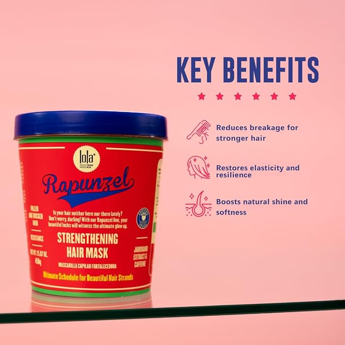 Lola From Rio - Rapunzel Mask - Strengthening Hair Mask, Restores Shine - Image 5