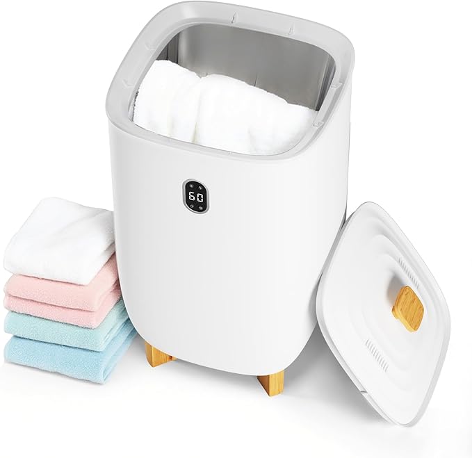 Towel Warmers for Bathrooms, 35 Liter Portable Electric Towel Heater by Homfan