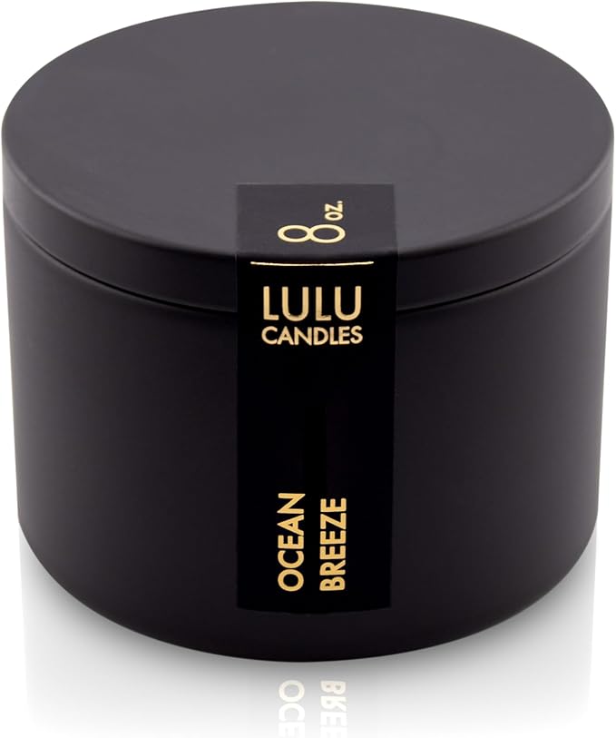 Lulu Candles | Ocean Breeze Scented Candle | Smells Fresh & Oceany | Luxury - Image 2