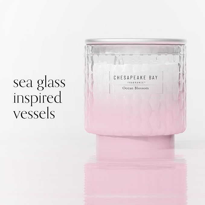 Chesapeake Bay, 11oz Ocean Blossom Scented Candle, Mood Evoking Fragrance - Image 5