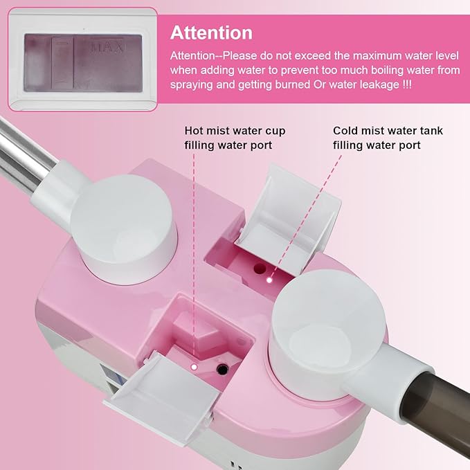 Professional Facial Steamer, 2 in 1 Facial Steamers - Image 5