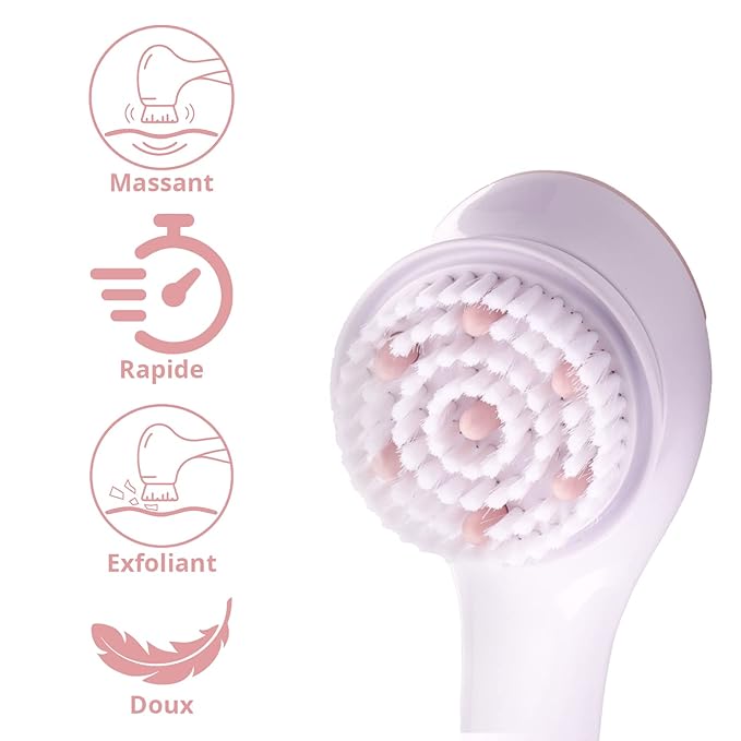 Finishing Touch Flawless Cleanse Spa, Electric Body Brush- - Image 4
